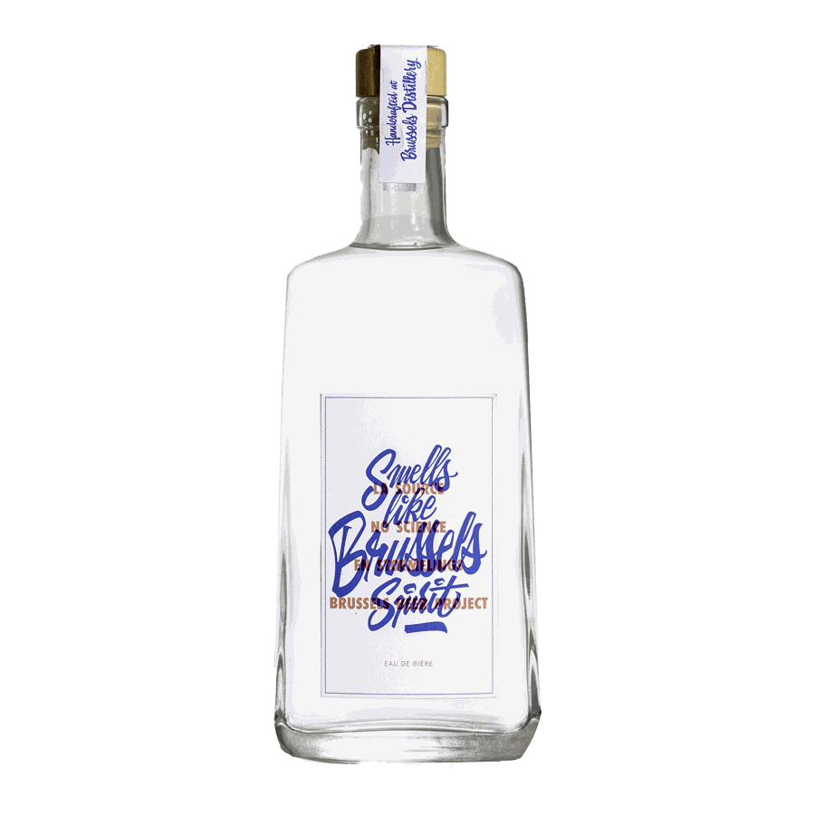 Bier gedistilleerd "Smells like Brussels Spirit" - Brussels Distillery